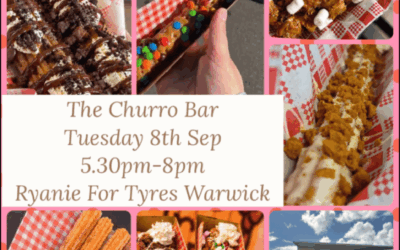 Warwick Turns Out for The Churro Bar at Ryanie for Tyres